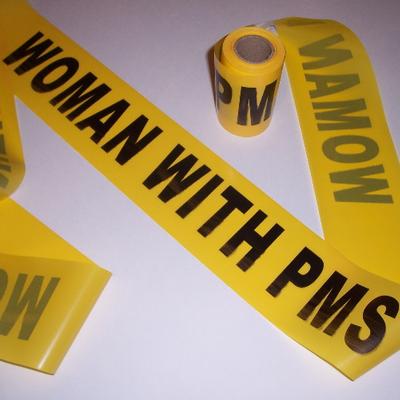 Click to get Woman with PMS Crime Tape
