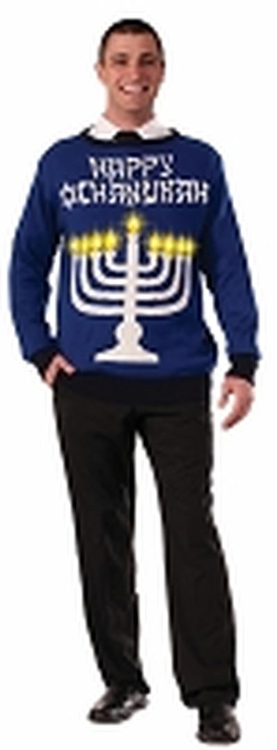 Click to get Chanukah Light Up Menorah Ugly Sweater