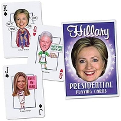 Click to get Hillary Presidential Playing Cards
