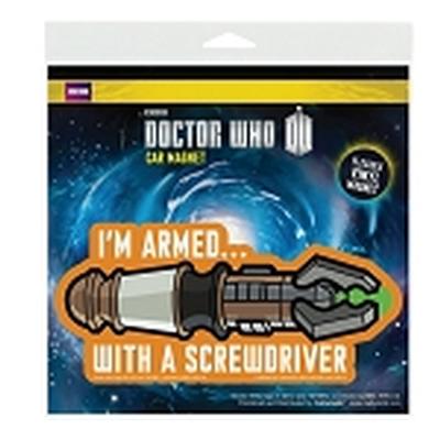 Click to get Doctor Who Armed with a Screwdriver Car Magnet
