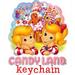 Candyland Game Keychain