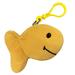 Gold Fish Plush Keychain