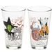 Wizard of Oz: Good Witch and Bad Witch Glass Set